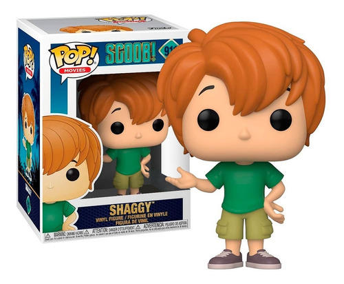 Boneco Funko Pop Shaggy Salsicha 911 - Scooby! Original