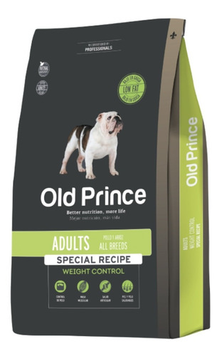 Old Prince Adultos Control De Peso 15 Kg / Catdogshop