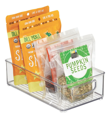 Contenedor Plástico Con Asas Para Cocina Y Organización 5l