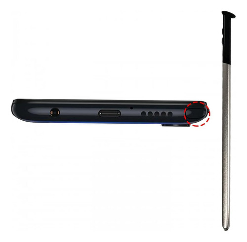 Negro Para Motorola Moto G Stylus 2020 Xt2043 Stylus Pen ...