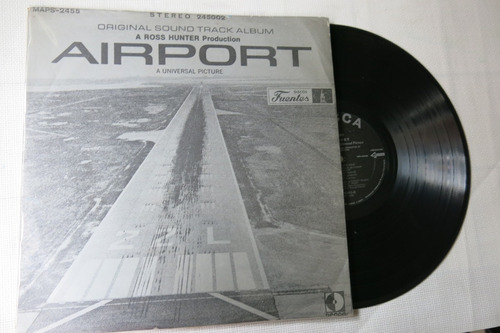 Vinyl Vinilo Lp Acetato Airport Alfred Newman Original  Rock