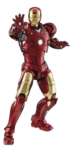 Marvel Infinity Saga: Iron Man Mark 3 Deluxe Figura De Acció