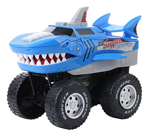 Potente Camion Monstruo Shark Chomper: El Automovil Shark