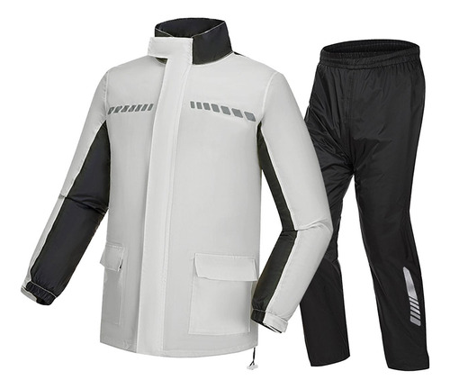 Traje De Lluvia Traje De Lluvia Cuello Y Puños Ajustables