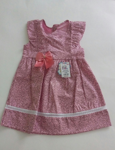 Vestido Bebê Menina 1-2 Anos