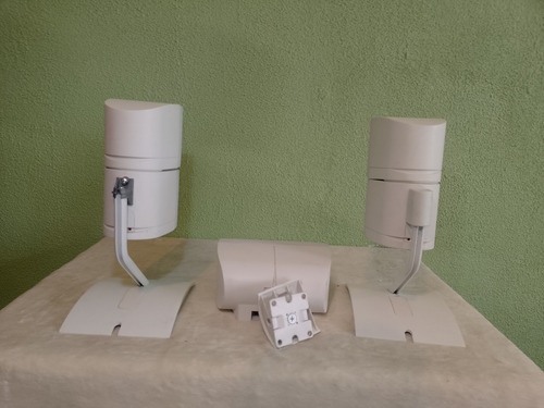 Cubos Dobles Bose Con Bases Blanco Marfil (Usado)