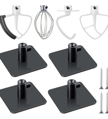 Soportes Para Batidora De Pie, Paquete De 4 Accesorios Para