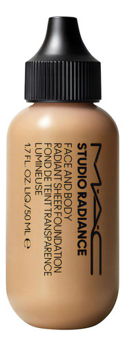 Base Liquida Mac C2 Studio Radiance Face&body Radiant Sheer Tono C2