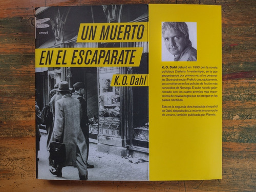 Un Muerto En El Escaparate De K. O. Dahl - Emecé, Planeta