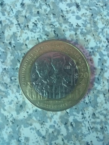 Moneda De 20 Pesos De Colección 