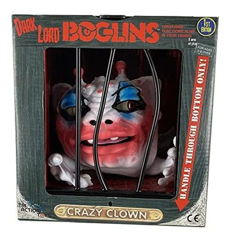 Títere De Mano Boglins Dark Lord Crazy Clown 8 Monstruo De E