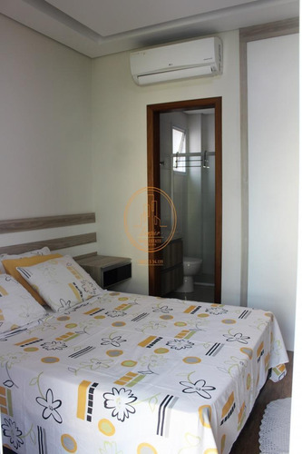 Apartamento Com 3 Dormitório(s) Localizado(a) No Bairro Centro Em São Vicente / São Vicente - 6191