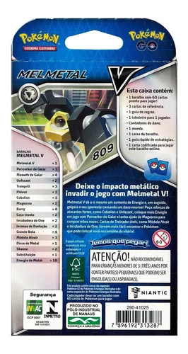 Pokémon go mewtwo vs melmetal jogo de cartas coleccionáveis