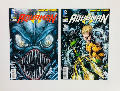 Aquaman Johns Reis Editorial Televisa 6 Números Lote (Usado)