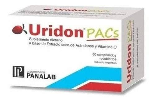 Uridon Pacs Comprimidos Recubiertos X 60 Sabor Neutro
