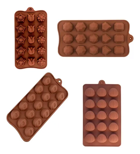 Moldes De Silicona Chocolates Resposteria