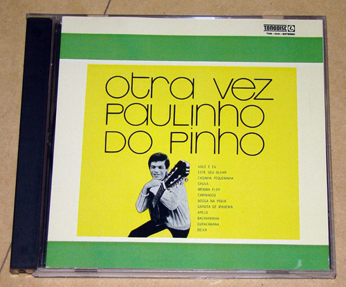 Paulinho Do Pinho Otra Vez Cd Bajado De Lp / Kktus 