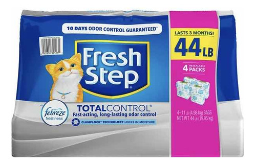 Arena Aglomerante Para Gatos Fresh Step Libre De Polvo 44lb