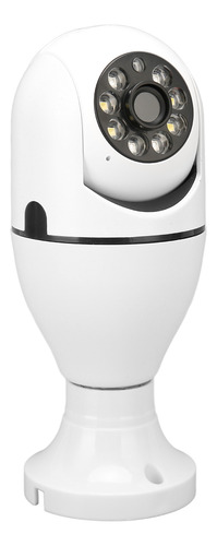 Bombilla De Cámara Panorámica Wifi 1080p De Seguridad Con Vi