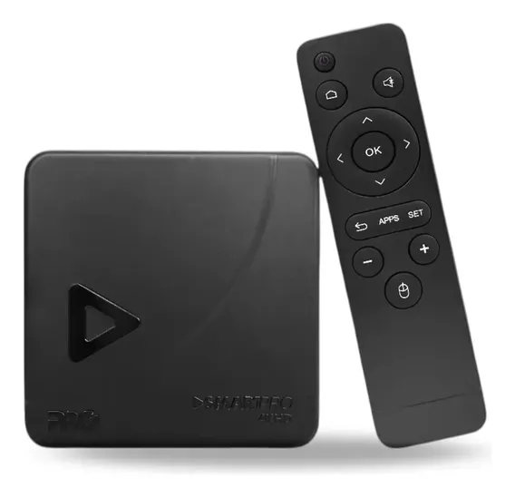 TV Box Proeletronic SmartPro PROSB-3000 4K, com Android 10 e 16GB