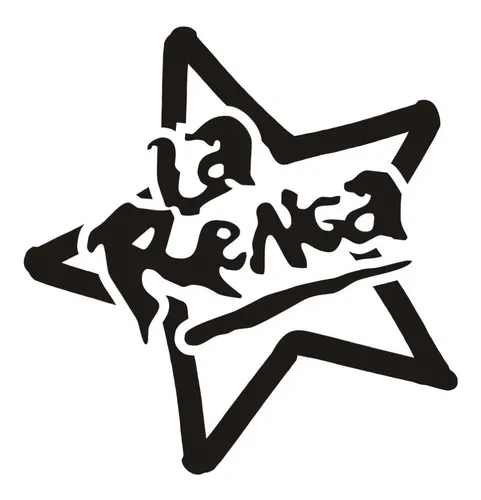 Calcomanía La Renga 02 10 X 10 Cm Graficastuning