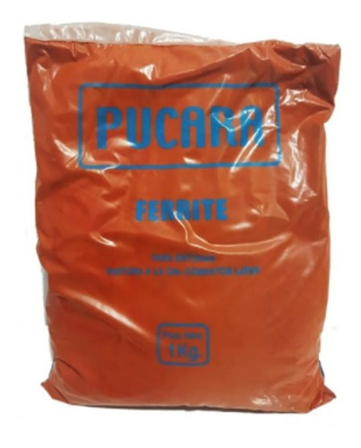 Pigmento Entonador De Cemento Látex Ferrite Rojo 1kg Edison