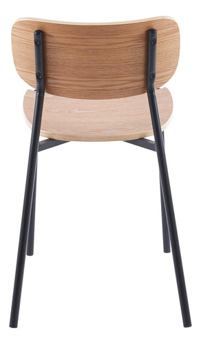 Set De 4 Sillas De Comedor De Madera Estilo Moderno