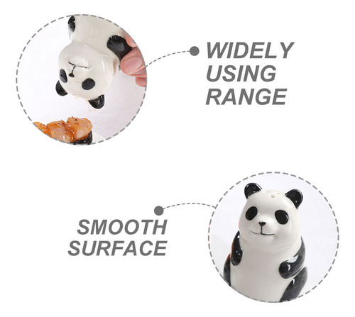 Pimentero Portátil, Tarro De Sal De Cocina, Adorable Panda