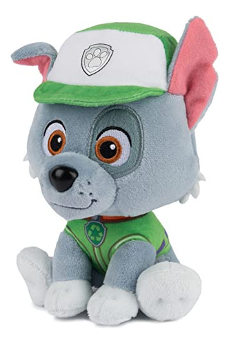 Gund Oficial Paw Patrol Rocky En Uniforme De Reciclaje Carac