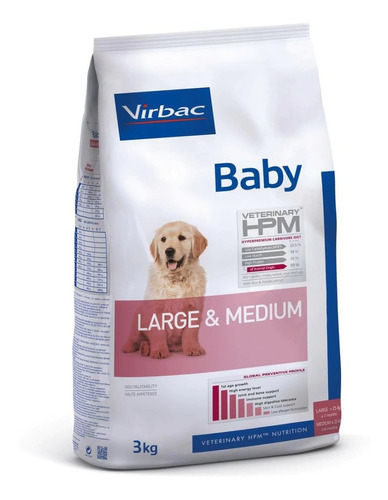 Virbac Hpm Cachorro Raza Large & Medium 3 Kg Con Regalo