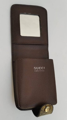 Portalabial Con Mini Espejo Replica Gucci. Tmvref10 (Usado)