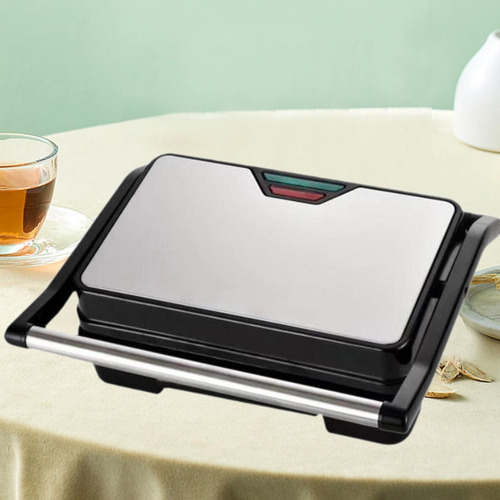 Panini Press Grill Parrilla Eléctrica Para Interiores 750w
