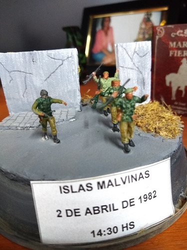 Figuras Malvinas 1/72 Impresas En 3d