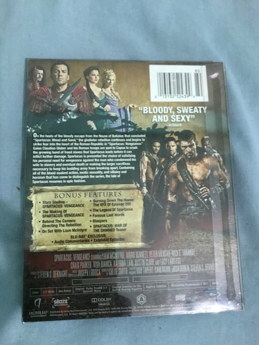 Spartacus - 2ª Temporada - Blu Ray - Importado