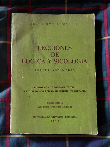 Lecciones De Lógica Y Sicología