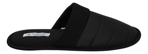 Pantufla Negro Cómoda Caballero Comfort Fit Tres Reyes