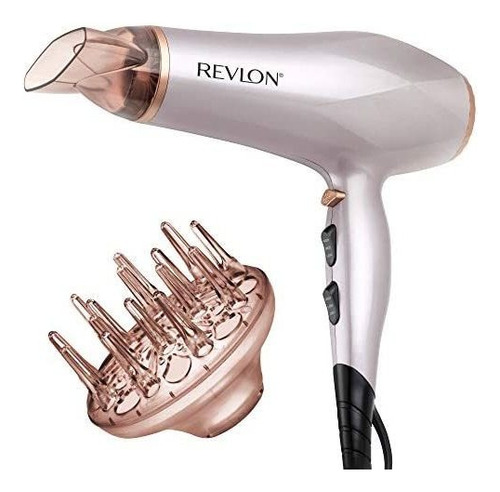 Secadora Salón Revlon Tecnología Titanio 1875w Difusor