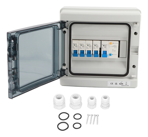 Caja De Distribución Impermeable Europea De 4 Mcb