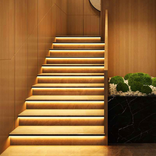 Controlador Led De Sensor De Movimiento Para Escaleras, Luz