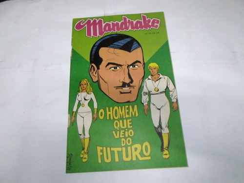 Hq Mandrake Nº 198 Rge 1972 Quase Banca 