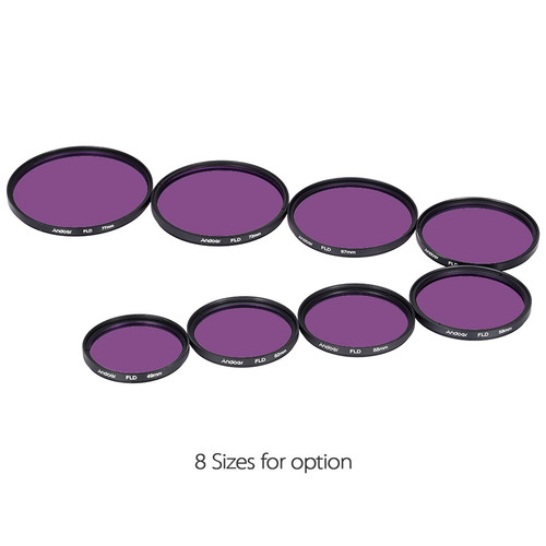 Andoer Estojo Filtro De Lente 49mm Uv + Cpl + Fld + Nd ( Nd2