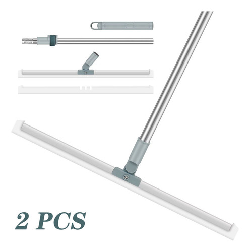 Escoba Mágica Multifunción, Limpia Y Seca Pisos De Vidrio, 5
