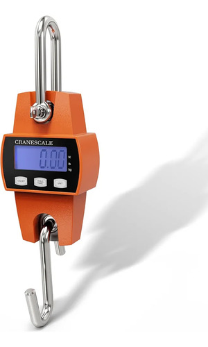 Balanza Báscula 300kg Pantalla Lcd A Pilas Naranja O Segun Disponibilidad De Stock