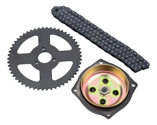 Cadena T8f Con Piñón Trasero De Caja De Cambios Para Minimot