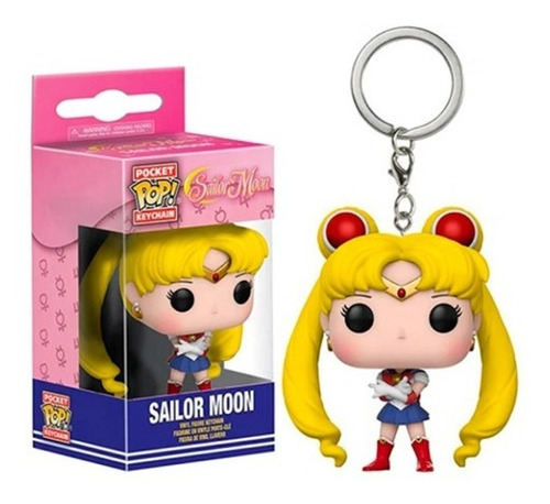 Imagen 2 de 3 de Pack Funko Pocket Sailor Moon Serena + Chibi Moon + Bolsita