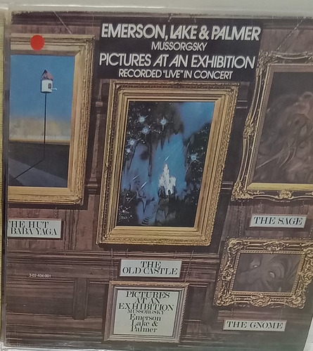 Emerson Lake & Palmer Pictures An An Exhibition Vinyl