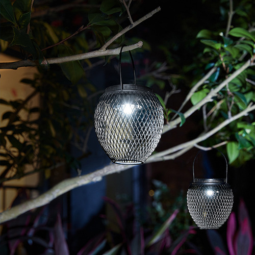 Lámpara Colgante Solar Para Patio, Lámpara Colgante Solar