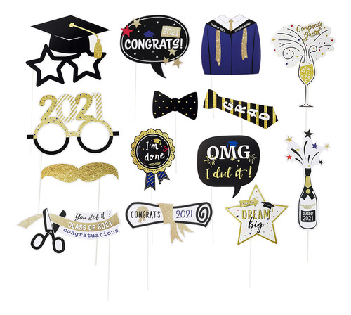 Accesorios Fotográficos De Graduación 2021 Decoraciones Foto