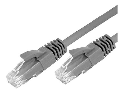 Cable Ghia  Patch Cat5e Utp Rj45 Macho 7.5m Gris Gcb018 /v