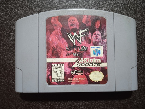 Wwf Attitude - Nintendo 64 N64